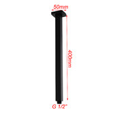 Expert Homewares Nero 400mm Square Ceiling Shower Arm