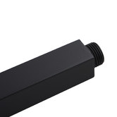 Expert Homewares Nero 600mm Square Ceiling Shower Arm