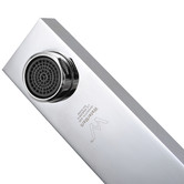 Expert Homewares Square 250mm Wall Mounted Bath/Basin Spout
