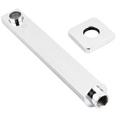 Expert Homewares Square 250mm Wall Mounted Bath/Basin Spout