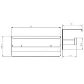 Expert Homewares Ottimo Wall Mount Double Toilet Paper Holder