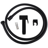 Expert Homewares Bloc Black Square Toilet Bidet Spray Kit