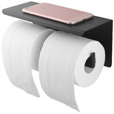 Expert Homewares Ottimo Wall Mount Double Toilet Paper Holder