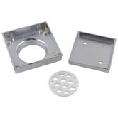 Expert Homewares 115mm Solid Brass Tile Insert Shower Floor Waste