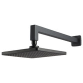 Expert Homewares Retro-fit Square Matte Black Shower Bathroom Basics Package
