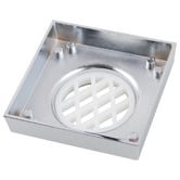 Expert Homewares 115mm Solid Brass Tile Insert Shower Floor Waste