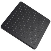Expert Homewares Eva Black 200mm Square Ceiling Shower Arm &amp; Head