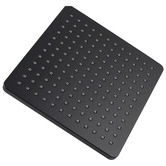 Expert Homewares Eva Black 200mm Square Ceiling Shower Arm &amp; Head