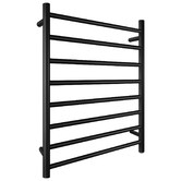 Expert Homewares 8 Bar Round Electric Heated Towel Rack