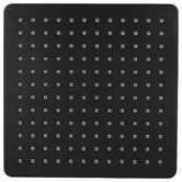 Expert Homewares Eva 200mm Matte Black Square Shower Head