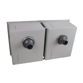 Expert Homewares 770mm Double Silver Satin Stainless Steel Kitchen Sink