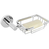 Expert Homewares Euro Chrome Basket Soap Holder