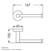 Expert Homewares Euro Toilet Roll Holder
