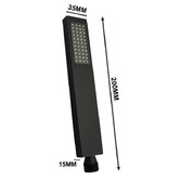 Expert Homewares Black Hand-held Shower Head