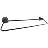 Expert Homewares Zevi 600mm Double Bar Adhesive Wall Mounted Towel Rail