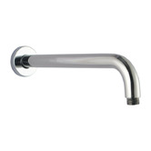 Expert Homewares Euro 300mm Round Chrome Super-Slim Shower Arm &amp; Head