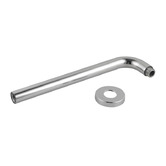 Expert Homewares Euro 300mm Round Chrome Super-Slim Shower Arm &amp; Head