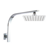 Expert Homewares Andon 200mm Chrome Gooseneck Shower Arm &amp; Head