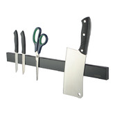 Expert Homewares Black 50cm Magnetic Bar Strip Wall Knife Rack