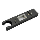Expert Homewares Nero Matte Black Twin Rail Shower Body