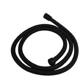 Expert Homewares Euro Matte Black Shower Bracket &amp; Hose