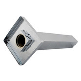 Expert Homewares Ace Super-Slim 200mm Shower Arm &amp; Head