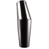Expert Homewares 11 Piece Black Boston Stainless Steel Cocktail Shaker Set
