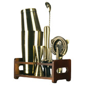 Expert Homewares 11 Piece Bronze Boston Stainless Steel Cocktail Shaker Set