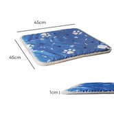 Expert Homewares Blue 45cm Electric Heating Pet Bed