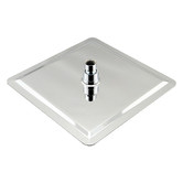 Expert Homewares Nero Super-Slim 250mm Shower Arm &amp; Head