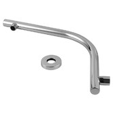 Expert Homewares Colby Curved 250mm Rain Shower Arm &amp; Head