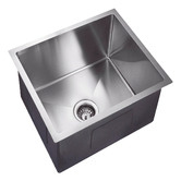 Expert Homewares Melotte 440mm Silver Stainless Steel Kitchen Sink