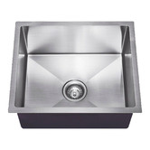 Expert Homewares Melotte 440mm Silver Stainless Steel Kitchen Sink