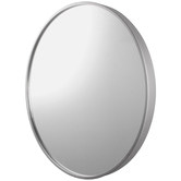 Expert Homewares Round Stainless Steel Wall Mirror