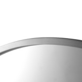 Expert Homewares Round Stainless Steel Wall Mirror