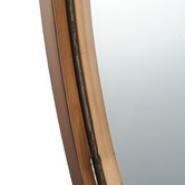 Expert Homewares Round Stainless Steel Wall Mirror
