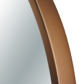 Expert Homewares Round Stainless Steel Wall Mirror