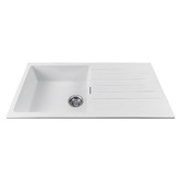 Expert Homewares Chenal 1000mm Single Kitchen Sink with Drainer