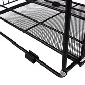 Expert Homewares 2 Tier Stainless Steel Kitchen Storage Organiser