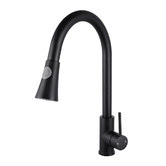 Expert Homewares Wide Rounded Euro Pull-Out Kitchen Sink Mixer Tap