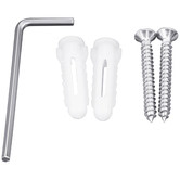 Expert Homewares Rumia Double Bar Stainless Steel Towel Rail