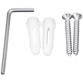 Expert Homewares Rumia Stainless Steel Single Towel Rail