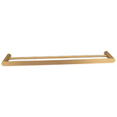 Expert Homewares Rumia Double Bar Stainless Steel Towel Rail