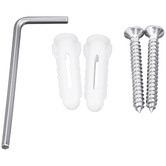 Expert Homewares Rumia Double Bar Stainless Steel Towel Rail