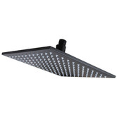 Expert Homewares Ottimo 250mm Matte Black Shower Head