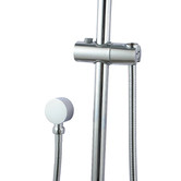 Expert Homewares Finn Round Thin Twin Rail Shower