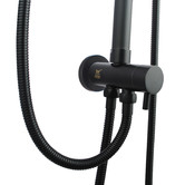 Expert Homewares Finn Round Thin Twin Rail Shower