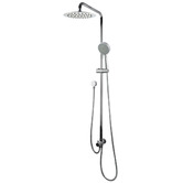 Expert Homewares Finn Round Thin Twin Rail Shower