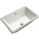 Expert Homewares Cambridge Rectangular Undermount Ceramic Basin