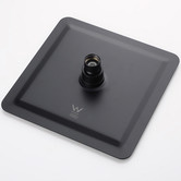 Expert Homewares Andon 200mm Matte Black Square Shower Head